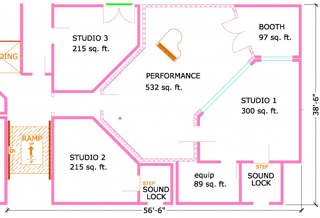  21 Recording Studio Floor Plans Extravagance Meaning Picture Collection